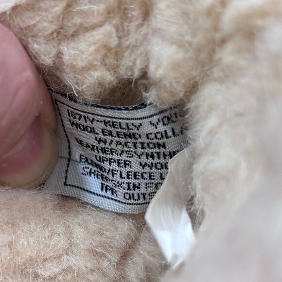 BearPaw | Girls Leather Pink Faux Fur Winter Snow Boots Size 5 - Picture 13 of 15